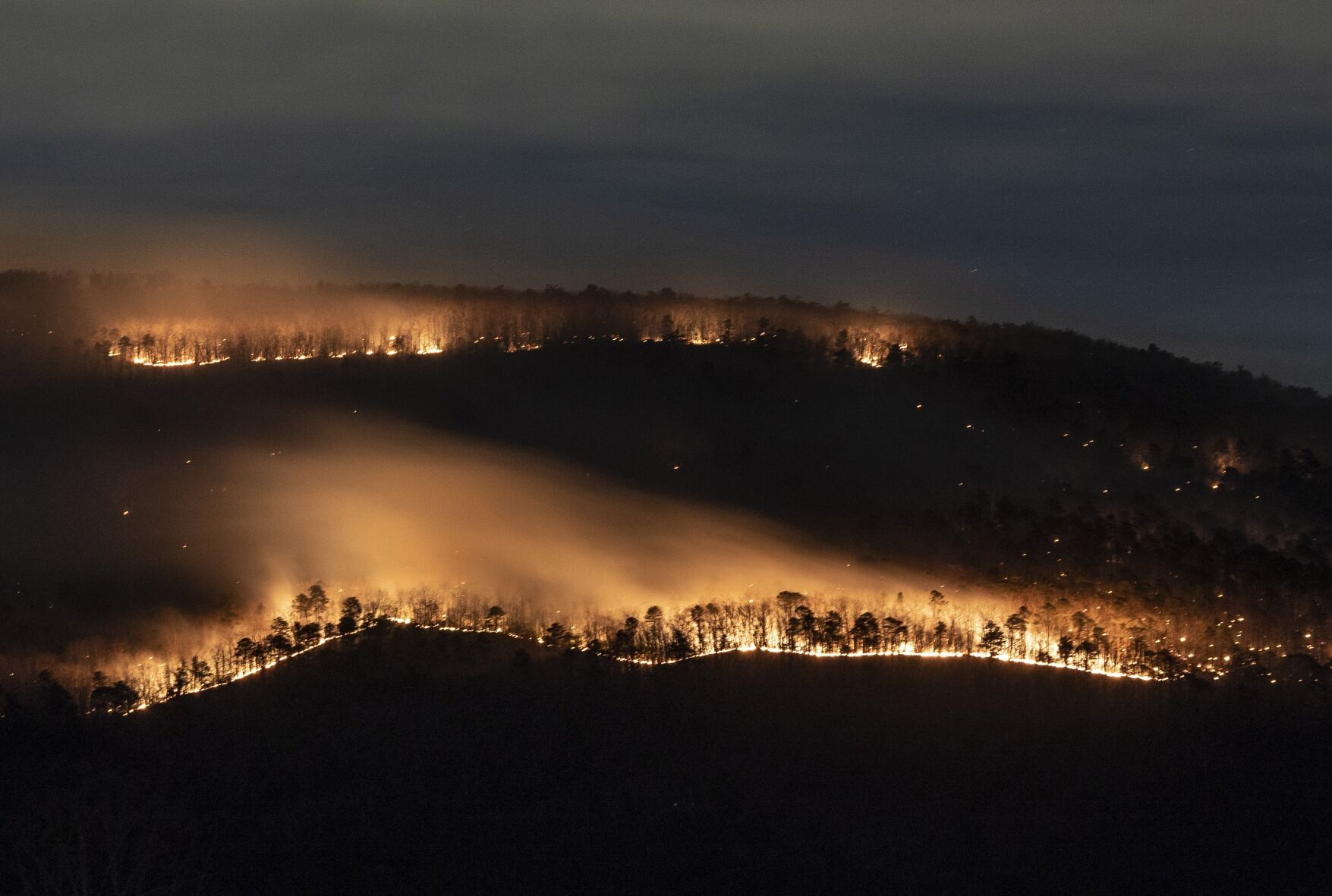 Pilot Mountain Fire